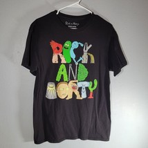 Rick And Morty Shirt Mens Medium Adult Swim Graphic Tee Shirt Casual - £11.03 GBP