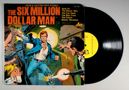 Power Records - Six Million Dollar Man: 4 Exciting New Stories (1976) Vinyl LP - £13.39 GBP