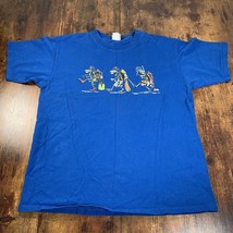 Vintage Joe Scuba Divers T Shirt S 90s VTG Blue Large - £19.50 GBP