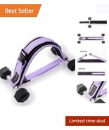 XL Violet Hip Thrust Belt - Durable Nylon Workout Belt for Glutes and Co... - $23.71