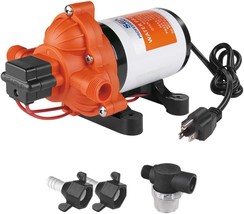 Seaflo 33-Series Industrial Water Pressure Pump W/Power Plug For Wall, 4... - $123.93