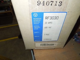 Westinghouse RF3030 30A 3P 600VAC Style# 1375D86G21 Circuit Breaker New Surplus - $150.00