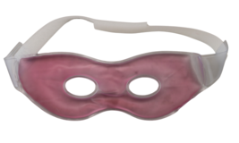 Adjustable Strap Soothing Therapeutic Gel Eye Mask for Hot or Cold Relief Pink - £6.25 GBP