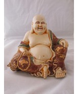 Ceramic Chinese Buddha Happy &amp; Smiling (6.5&quot; Tall) - $41.16 CAD