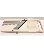 Super Mandoline Vegetable Slicer Wider-Size, 5&quot; X 13,5&quot;, Made In Taiwan. - $56.82 CAD