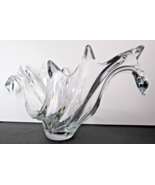 19&quot; Crystal Ocean Surf Waves Centerpiece Vannes Cristal France Centerpie... - $1,835.13 MXN