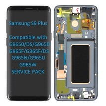 OLED Display LCD Touch Screen Digitizer Replacement Gray For Samsung S9+ Plus - £60.05 GBP