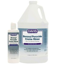 Dog Shampoo Benzoyl Peroxide Creme Rinse Healing Dermatitis Relief Choos... - £22.07 GBP+