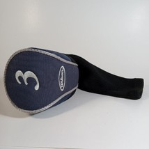 Wilson 3 Golf Club Head Cover - Blue Silver Black - Rescue Hybrid Wood H... - $8.85