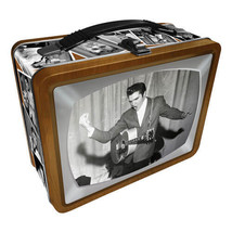 Aquarius Tin Carry All Fun Box - Elvis TV - £27.40 GBP