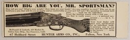1936 Print Ad Hunter Arms Shotguns McDonald &amp; Linforth San Francisco,CA - $8.08