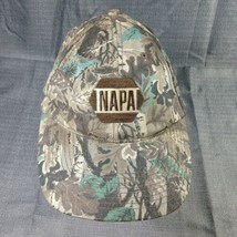 NAPA Larry Csonka Signature Series Camo Baseball Trucker Cap Hat Adjustable - £11.71 GBP