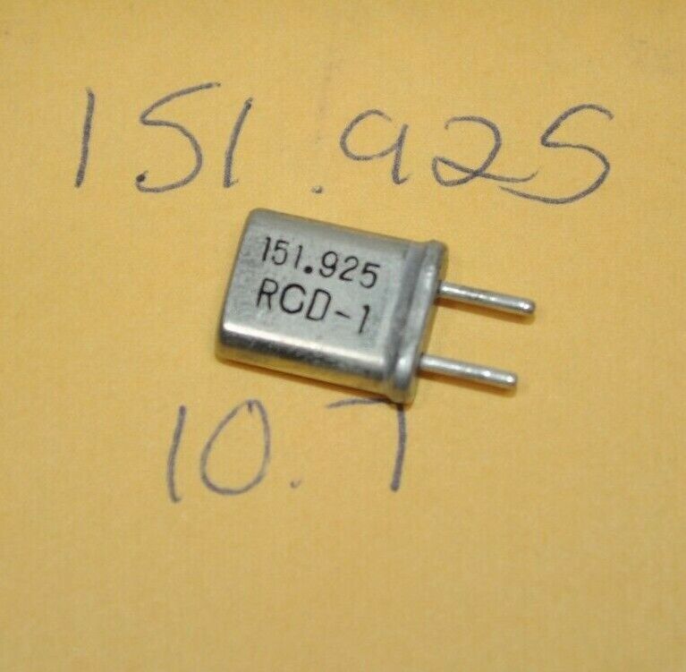 Vintage Scanner Radio Crystal - 151.925 MHz / 10.7 iF / HC-25/U - $9.89