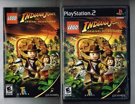 LEGO Indiana Jones The Original Adventures PS2 Game PlayStation 2 CIB - £15.38 GBP