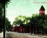 Fire Station Street View Campello Massachusetts MA UNP Unused DB Postcar... - £4.95 GBP