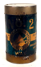 Vintage No. 2 Ski Wax Anderson &amp; Thompson-Seattle WA-For Wet Snow - £29.99 GBP