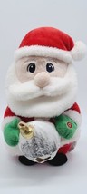 Gemmy Santa with Color Changing Ornament Plays Silent Night TESTED/VIDEO - £28.96 GBP