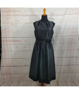 Carmen Marc Valvo Black Sleeveless Fit &amp; Flare Dress Size 8 NWT - $73.94 CAD