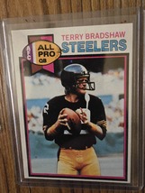 Sports Terry Bradshaw All Pro QB Steelers 1979 Topps #500 - £438.28 GBP
