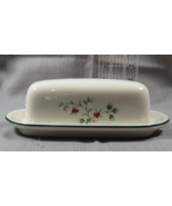 Pfaltzgraff Winterberry Covered Butter Dish, in box, New Condition, 8&quot; w... - £16.24 GBP