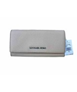 Michael Kors Jet Set Travel Saffiano Leather Flat Wallet Pink Ballet - $214.37 CAD