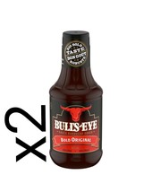 2 x Bull&#39;s-Eye Barbecue BBQ Bold Original sauce 14.3 oz - £21.65 GBP