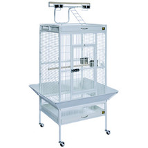 Prevue Pet Products 3154C 36 in. x 24 in. x 66 in. Wrought Iron Select Cage - Ch - £542.28 GBP
