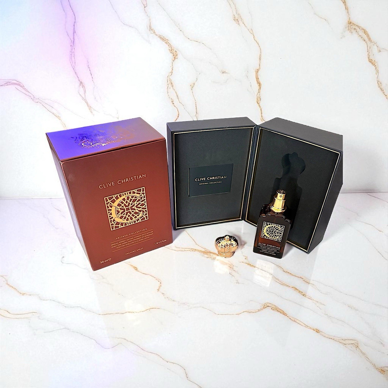 CLIVE CHRISTIAN C WOODY LEATHER EAU DE PARFUM 1.6 FL OZ / 50 ML Brand NEW IN BOX Item image 15