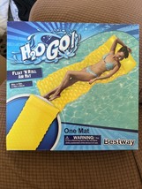 Bestway H2O Go Float &amp; Roll Air Mat yellow - £4.59 GBP