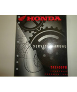 2002 2003 Honda TRX400FW Fourtrax Foreman 400 Service Réparation Manuel ... - $144.98 CAD