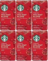 Starbucks Holiday Blend Ground Coffee - 10 Ounce - 6 Bags - $638.02 MXN