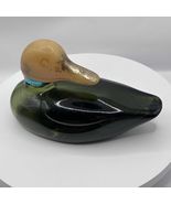 Vintage Avon Mallard Duck Green- Cologne Bottle After Shave Decanter Empty - $10.00