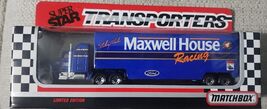 Matchbox Super Star Transporters Maxwell House Racing Sterling Marlin 1991 - $16.99