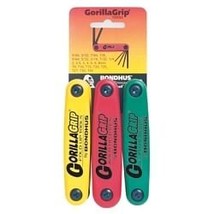 Bondhus Corp. 3PC Gorilla Grip Hex [SAE/MET] &amp; Torx Fold-out L-Wrench Dis - $66.82