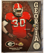 Georgia vs Western Carolina Official Game Program 12.15.2007 Matthew Sta... - £11.37 GBP