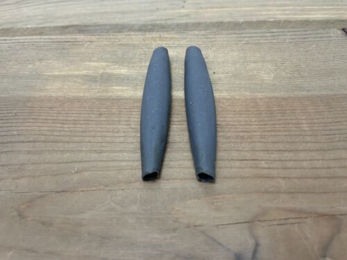 Vintage Oakley M-Frame Ear Socks Gray Temple Tips Only OEM Replacement Take Off - £19.74 GBP