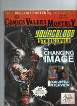 VINTAGE 1993 Comic Values Monthly #80 Attic Books Youngblood Rob Liefeld - £7.73 GBP