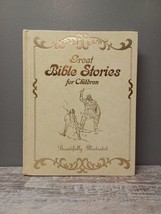 Great Bible Stories For Children Beautifully Illustrated Vintage 1974 - $9.74