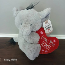 Ganz Brand New With Tags - Love you Tons - Elephant Plush - $93.40 MXN