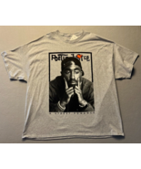 NEW Men&#39;s Tupac Shakur Rap Hip Hop Poetic Justice Short Sleeve T-Shirt 4XL - $11.95