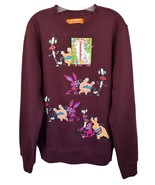 Nickelodeon Unisex Pullover Sweatshirt Crew Neck Both Side Printed Size ... - $39.59