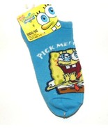 Spongebob Toddler Boys 1 Pair Socks Pick Me Sock Size 6-8 NWT - £2.98 GBP
