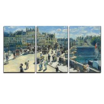 Pont Neuf, Paris by Pierre-Auguste Renoir Canvas Wall Art Decor Stretche... - $39.90+