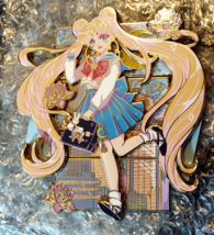 PastelShootingStar sailor moon School Girl Rush Pin on Pin A Grade usagi anime - £101.14 GBP