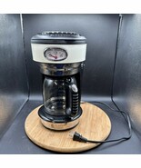 Russell Hobbs Retro Style 8 Cup Coffee Maker CM3100 Black Stainless Stee... - $935.17 MXN