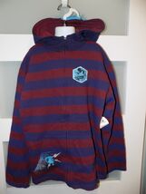 Disney Parks Mohawk Mickey Mouse Striped Jacket Size XXL (14/16) Boy's NEW - $35.00