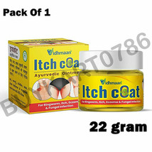 Vidhmaan Ayurvedic ItchCoat Anti Fungal Ointment | Ringworm, Itching, Eczema 22g - £21.12 GBP
