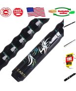 Luxury 58&quot; Pool Cue - Ergonomic Grip, 21oz Maple with Vibrant Hand-Paint... - $1,843.31 MXN