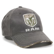 Outdoor Cap Standard RAM11A Charcoal/Realtree Edge, One Size Fits - £19.54 GBP