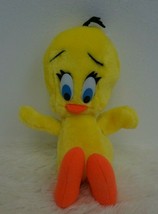 Vintage Tweety Bird Warner Brothers Stuffed Animal Plush 11&quot; tall Mighty... - $8.35